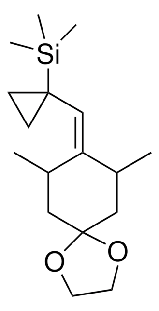 [1-[(7,9-DIMETHYL-1,4-DIOXASPIRO[4.5]DEC-8-YLIDENE)METHYL]CYCLOPROPYL](TRIMETHYL)SILANE AldrichCPR