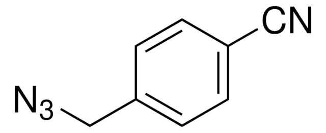 4-(Azidomethyl)benzonitrile solution ~0.5&#160;M in tert-butyl methyl ether, &#8805;97.0% (HPLC)