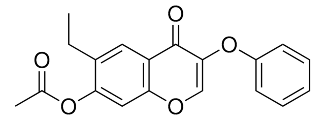 6-ETHYL-4-OXO-3-PHENOXY-4H-CHROMEN-7-YL ACETATE AldrichCPR