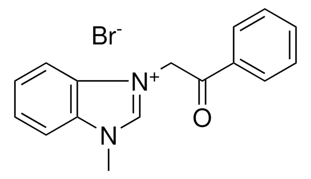 3-METHYL-1-(2-OXO-2-PHENYLETHYL)-3H-BENZIMIDAZOL-1-IUM BROMIDE AldrichCPR