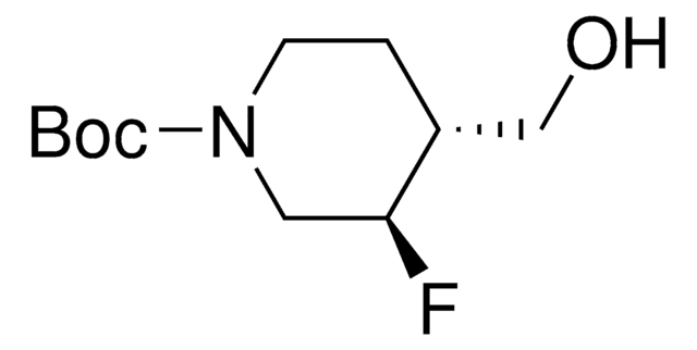 (3S,4S)-rel-1-Boc-3-fluoro-4-(hydroxymethyl)piperidine AldrichCPR