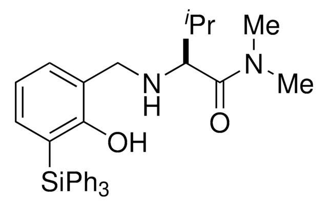 (S)-2-((2-Hydroxy-3-(triphenylsilyl)benzyl)amino)-N,N,3-trimethylbutanamide &#8805;95%