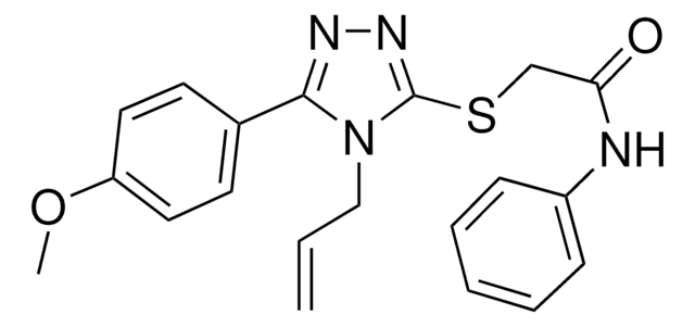 2-((4-ALLYL-5-(4-METHOXYPHENYL)-4H-1,2,4-TRIAZOL-3-YL)THIO)-N-PHENYLACETAMIDE AldrichCPR