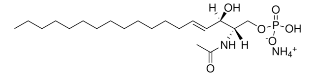 C2 Ceramide-1-Phosphate (d18:1/2:0) N-acetoyl-ceramide-1-phosphate (ammonium salt), powder