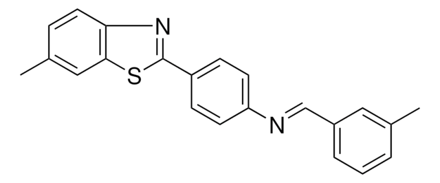 (4-(6-METHYL-BENZOTHIAZOL-2-YL)-PHENYL)-(3-METHYL-BENZYLIDENE)-AMINE AldrichCPR