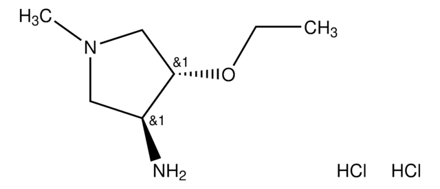 trans-4-Ethoxy-1-methyl-3-pyrrolidinamine dihydrochloride AldrichCPR