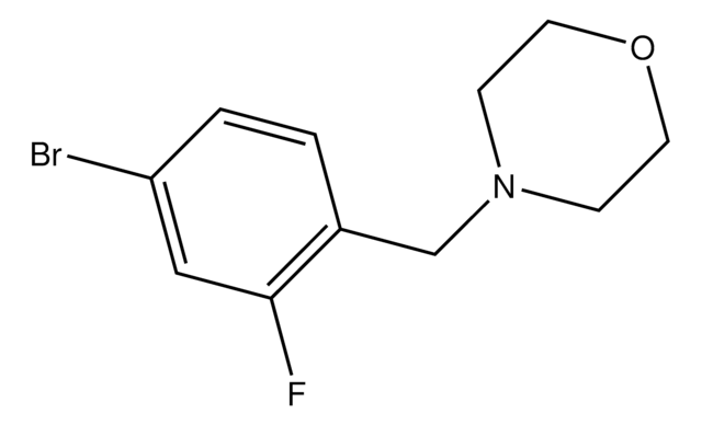 4-(4-Bromo-2-fluorobenzyl)morpholine AldrichCPR