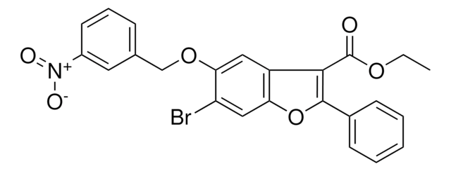 ETHYL 6-BROMO-5-((3-NITROBENZYL)OXY)-2-PHENYL-1-BENZOFURAN-3-CARBOXYLATE AldrichCPR