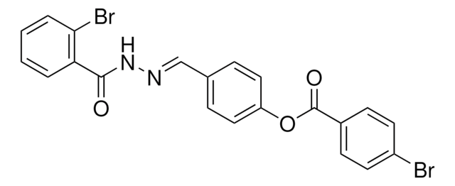 4-(2-(2-BROMOBENZOYL)CARBOHYDRAZONOYL)PHENYL 4-BROMOBENZOATE AldrichCPR