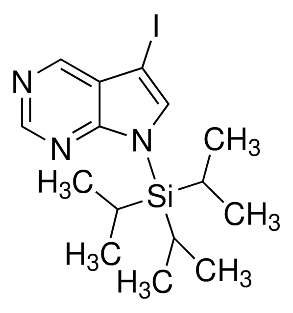 5-Iodo-7-(triisopropylsilyl)-7H-pyrrolo[2,3-d]pyrimidine AldrichCPR