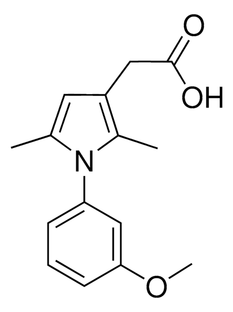 [1-(3-Methoxyphenyl)-2,5-dimethyl-1H-pyrrol-3-yl]acetic acid AldrichCPR