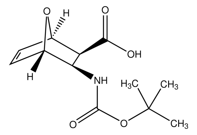 Rac-(1R,2S,3R,4S)-3-[(tert-butoxycarbonyl)amino]-7-oxabicyclo[2.2.1]hept-5-ene-2-carboxylic acid AldrichCPR