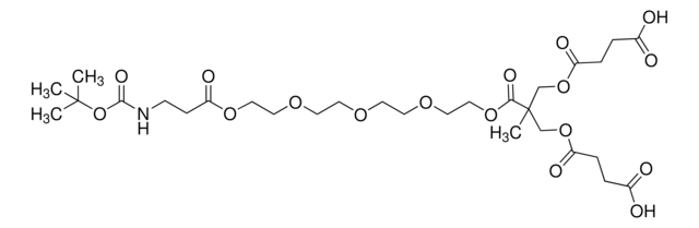 Polyester bis-MPA dendron no. Surface Groups 2, carboxyl, 1 NHBoc (core), generation 1