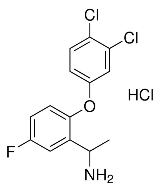 1-(2-(3,4-Dichlorophenoxy)-5-fluorophenyl)ethan-1-amine hydrochloride AldrichCPR