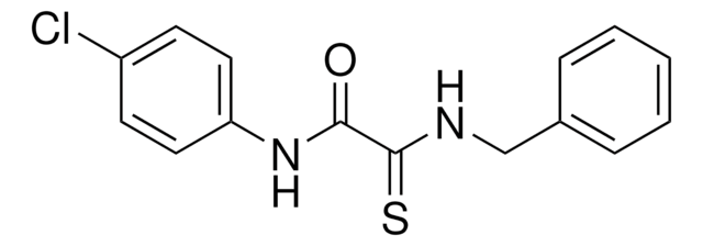 2-(BENZYLAMINO)-N-(4-CHLOROPHENYL)-2-THIOXOACETAMIDE AldrichCPR