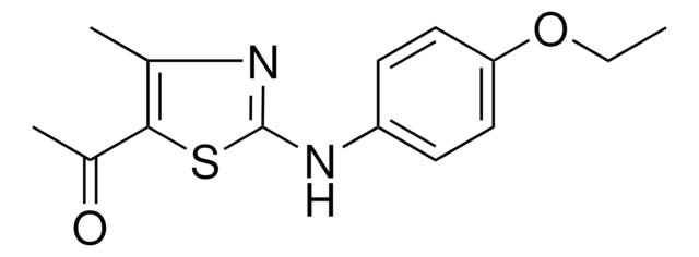 1-(2-(4-ETHOXYANILINO)-4-METHYL-1,3-THIAZOL-5-YL)ETHANONE AldrichCPR