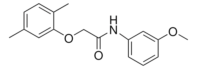 2-(2,5-DIMETHYLPHENOXY)-N-(3-METHOXYPHENYL)ACETAMIDE AldrichCPR