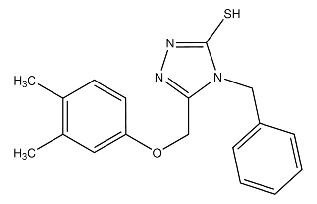 4-Benzyl-5-((3,4-dimethylphenoxy)methyl)-4H-1,2,4-triazole-3-thiol