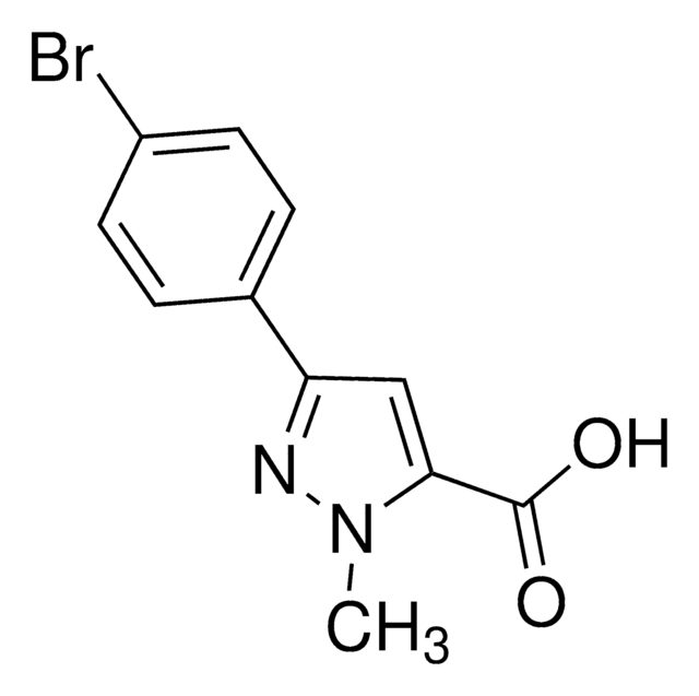 3-(4-Bromophenyl)-1-methyl-1H-pyrazole-5-carboxylic acid AldrichCPR