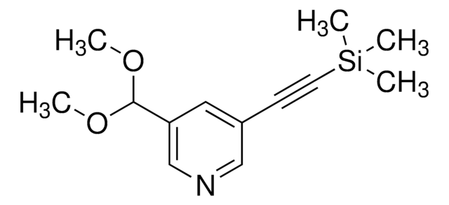 3-Dimethoxymethyl-5-trimethylsilanylethynyl-pyridine AldrichCPR