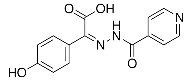 (4-HYDROXY-PHENYL)-((PYRIDINE-4-CARBONYL)-HYDRAZONO)-ACETIC ACID AldrichCPR