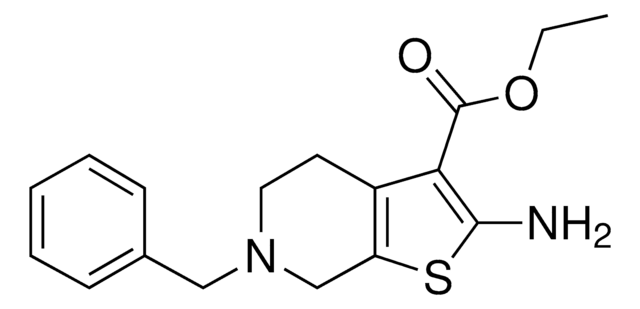 ethyl 2-amino-6-benzyl-4,5,6,7-tetrahydrothieno[2,3-c]pyridine-3-carboxylate AldrichCPR