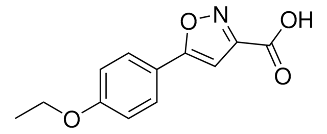 5-(4-Ethoxyphenyl)-3-isoxazolecarboxylic acid AldrichCPR