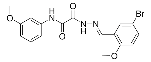 2-(2-(5-BROMO-2-METHOXYBENZYLIDENE)HYDRAZINO)-N-(3-METHOXYPHENYL)-2-OXOACETAMIDE AldrichCPR