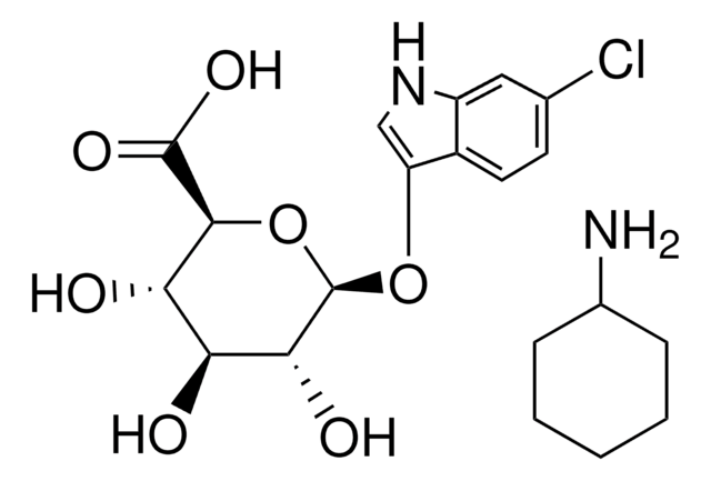 6-Chloro-3-indolyl-&#946;-D-glucuronide cyclohexylammonium salt &#8805;97.0% (HPLC)