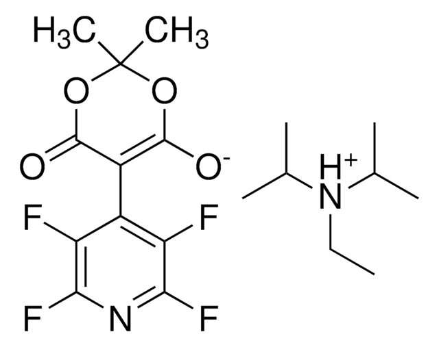 N-Ethyl-N-isopropylpropan-2-aminium 2,2-dimethyl-4-oxo-5-(perfluoropyridin-4-yl)-4H-1,3-dioxin-6-olate