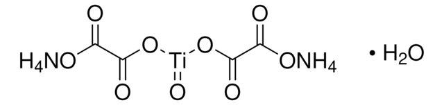 Ammonium titanyl oxalate monohydrate 99.995% trace metals basis