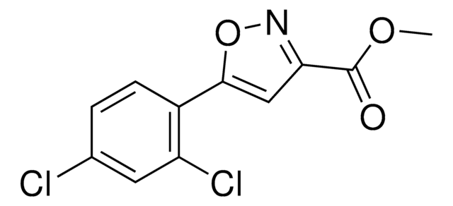 Methyl 5-(2,4-dichlorophenyl)isoxazole-3-carboxylate AldrichCPR