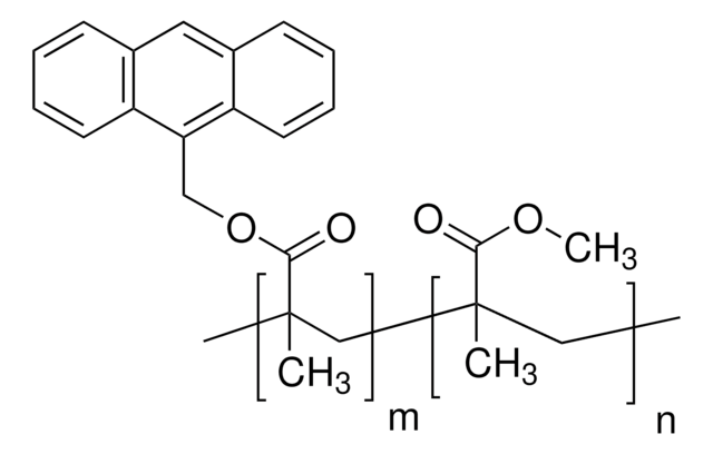 Poly[(methyl methacrylate)-co-(9-anthracenylmethyl methacrylate)]