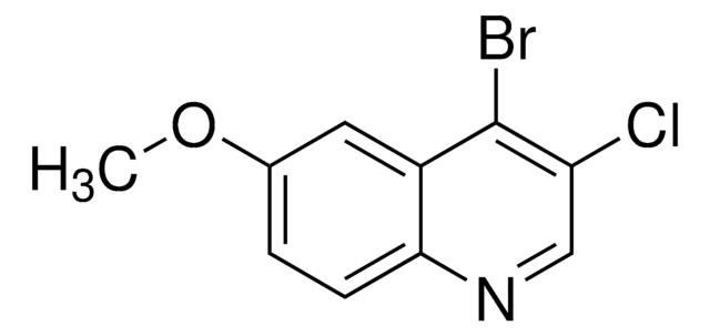 4-Bromo-3-chloro-6-methoxyquinoline AldrichCPR