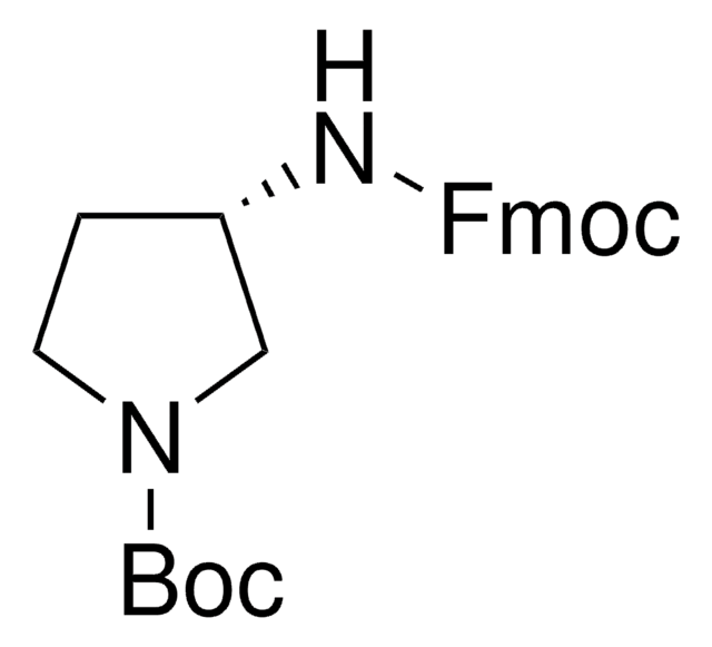 (S)-(+)-N-Boc-3-N-Fmoc-aminopyrrolidine 97%