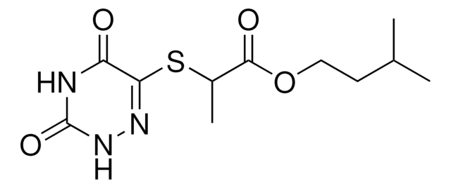 ISOPENTYL 2-((3,5-DIOXO-2,3,4,5-TETRAHYDRO-1,2,4-TRIAZIN-6-YL)THIO)PROPANOATE AldrichCPR