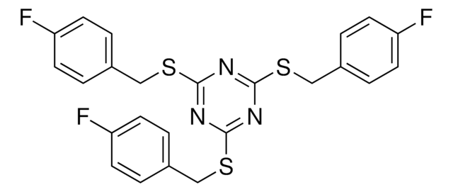 2,4,6-TRIS((4-FLUOROBENZYL)THIO)-1,3,5-TRIAZINE AldrichCPR