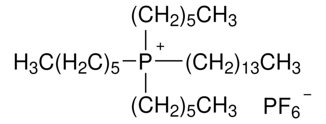 Trihexyltetradecylphosphonium hexafluorophosphate &#8805;95.0% (31P-NMR)