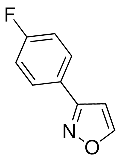 3-(4-Fluorophenyl)isoxazole AldrichCPR