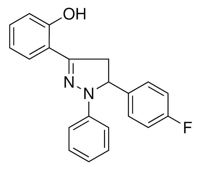 2-(5-(4-FLUOROPHENYL)-1-PHENYL-4,5-DIHYDRO-1H-PYRAZOL-3-YL)PHENOL AldrichCPR