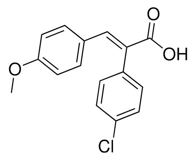 (2E)-2-(4-Chlorophenyl)-3-(4-methoxyphenyl)-2-propenoic acid AldrichCPR