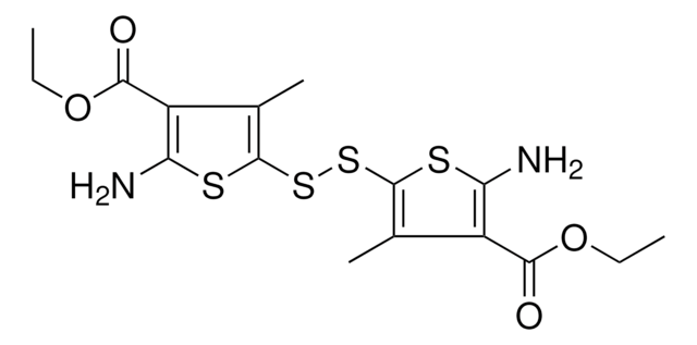 DIETHYL 5,5'-DISULFANEDIYLBIS(2-AMINO-4-METHYLTHIOPHENE-3-CARBOXYLATE) AldrichCPR