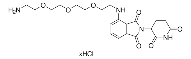 Pomalidomide 4&#8242;-PEG3-amine hydrochloride &#8805;95%