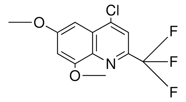 4-CHLORO-6,8-DIMETHOXY-2-(TRIFLUOROMETHYL)QUINOLINE AldrichCPR