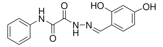 2-(2-(2,4-DIHYDROXYBENZYLIDENE)HYDRAZINO)-2-OXO-N-PHENYLACETAMIDE AldrichCPR