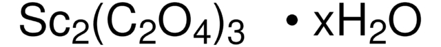 Scandium(III) oxalate hydrate &#8805;99.99% trace metals basis