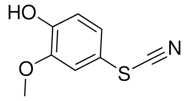 4-Hydroxy-3-methoxyphenyl thiocyanate AldrichCPR