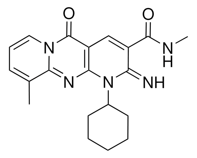 1-CYCLOHEXYL-2-IMINO-N,10-DIMETHYL-5-OXO-1,5-DIHYDRO-2H-DIPYRIDO[1,2-A:2,3-D]PYRIMIDINE-3-CARBOXAMIDE AldrichCPR