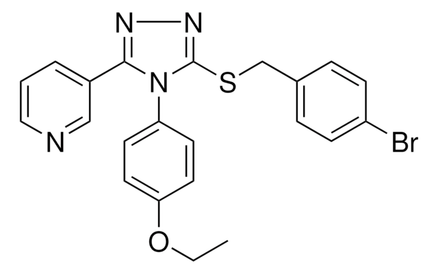 3-(5-((4-BROMOBENZYL)SULFANYL)-4-(4-ETHOXYPHENYL)-4H-1,2,4-TRIAZOL-3-YL)PYRIDINE AldrichCPR