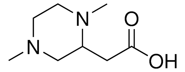 (1,4-Dimethyl-2-piperazinyl)acetic acid AldrichCPR